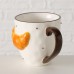 Чаша Mug с кроасан 350мл